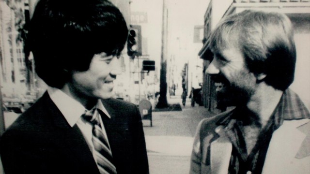 35 Chuck Norris and Young H. Kwon in LA
